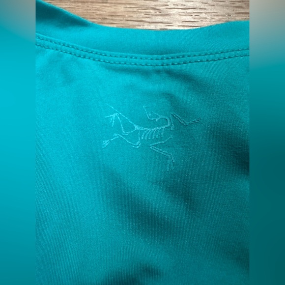Arc’teryx Soltera Dress – Turquoise Size Small – Sleeveless V-Neck Midi Dress - Picture 8 of 12